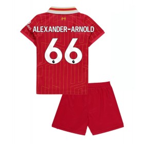 Dětský fotbalový dres Liverpool Alexander-Arnold #66 2024-25 Domácí Krátký Rukáv (+ trenýrky)